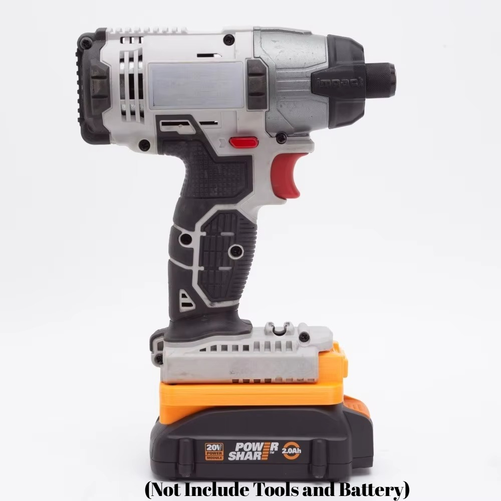 Black+Decker Tool 20V Max - Adaptador convertidor para batería Worx de
