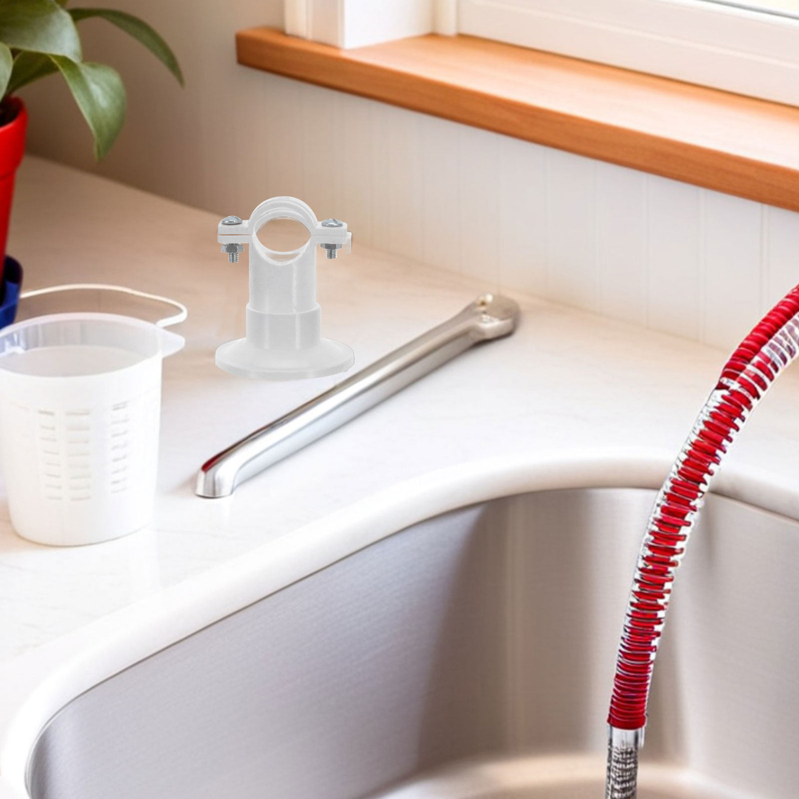 Drain Pipe Clip - 30 piezas de soportes para tuberías,