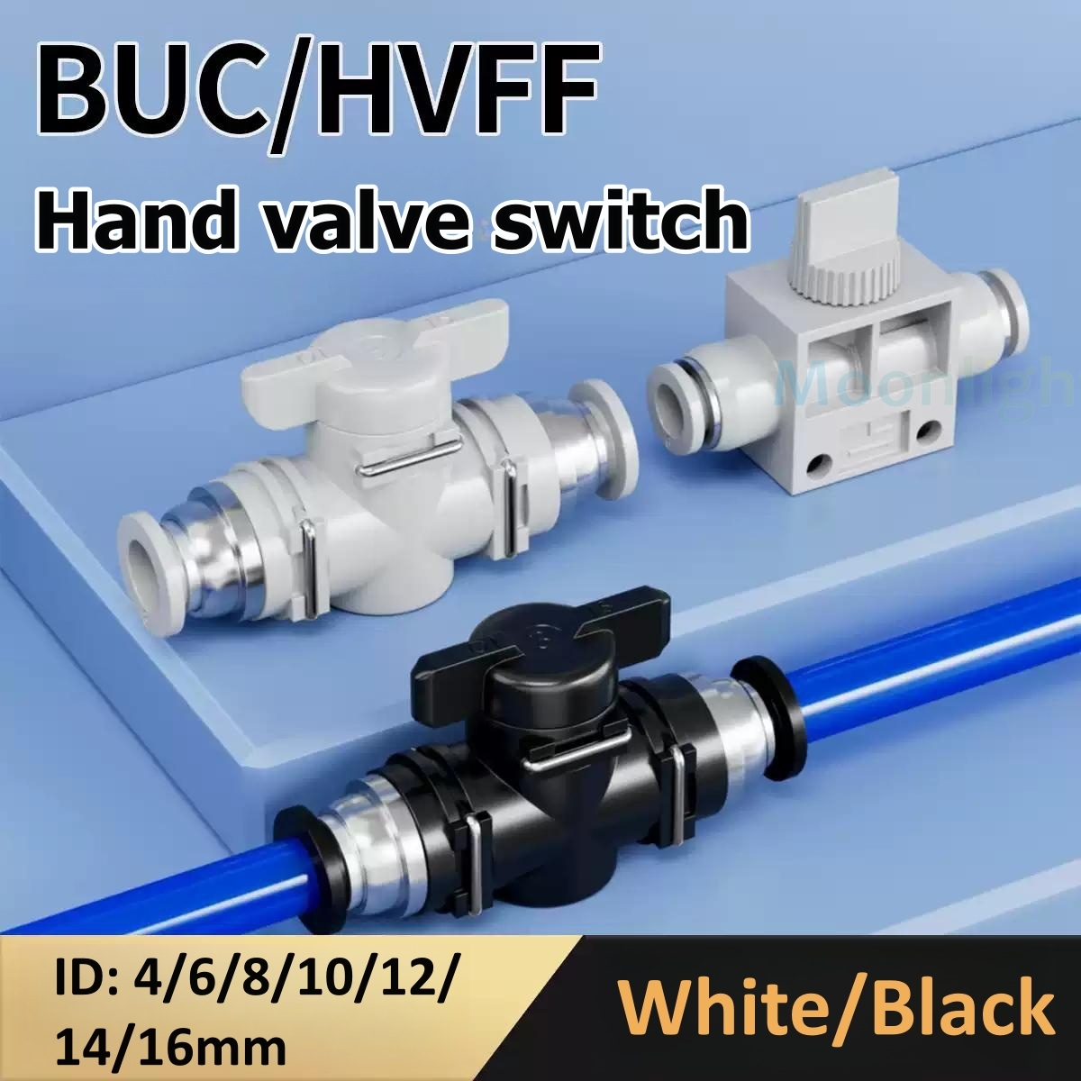 Compression Fitting Brass - BUC-4 6 8 10 12 14mm
