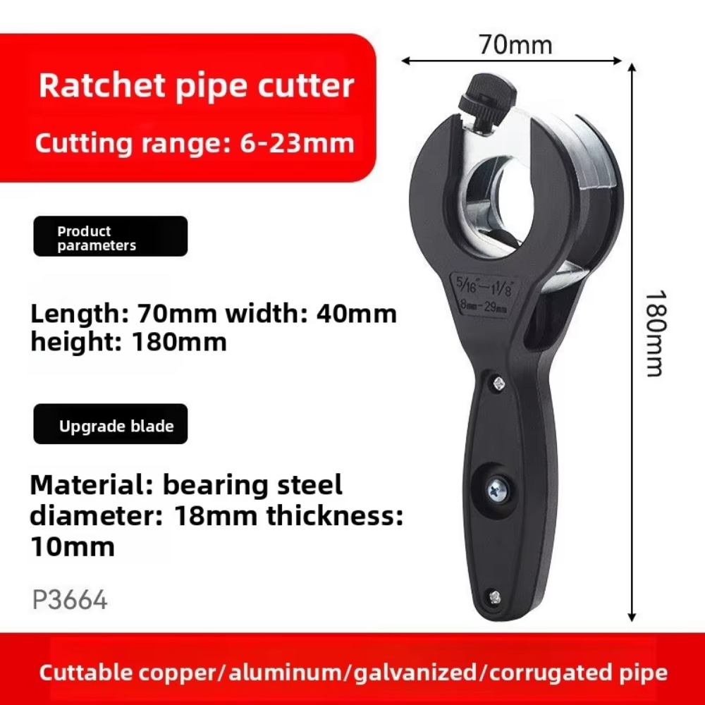 Cortatubos de trinquete para c - Pipe Cutter Ratchet reseña y precio