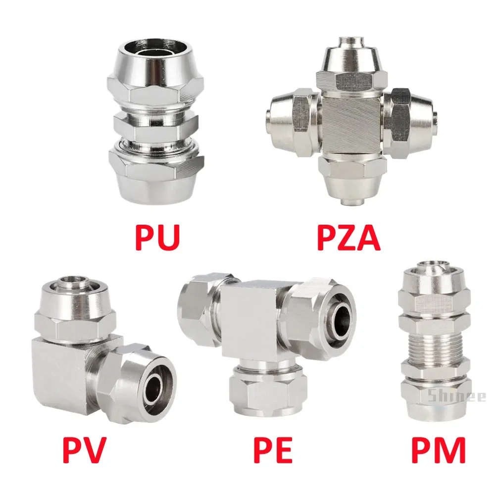 Conector rápido de aire neumát - Compression Fitting Brass reseña y precio