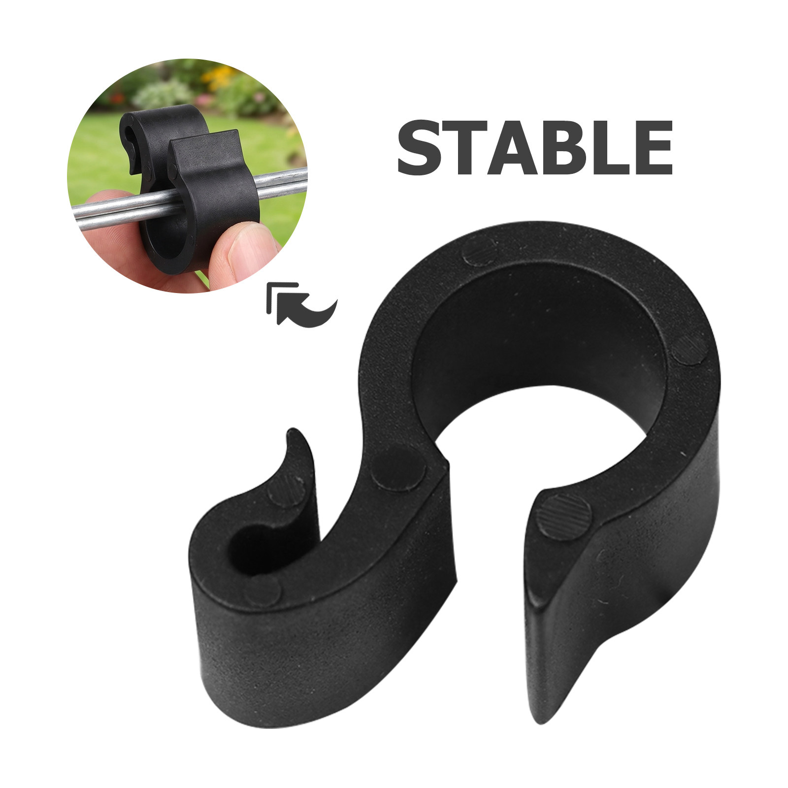 80 piezas de clips de plástico - Plastic Pipe Clip reseña y precio