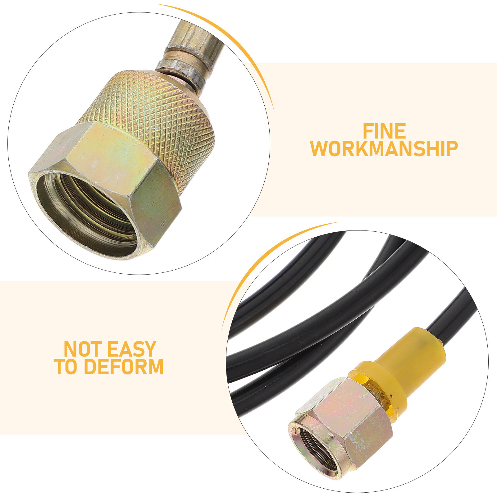 Manguera de Manómetro Hidráuli - Flexible Hose Braided reseña y precio