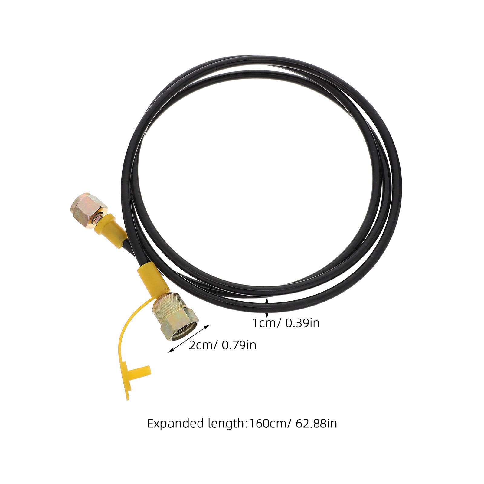 Manguera de Manómetro Hidráuli - Flexible Hose Braided reseña y precio
